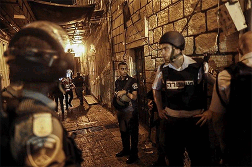 La entidad sionista prohíbe la entrada a palestinos a la Ciudad Vieja